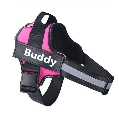 Reflective Personalised Dog Harness