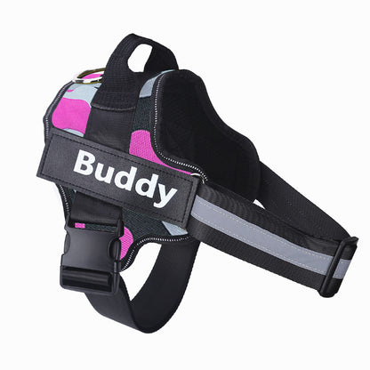 Reflective Personalised Dog Harness