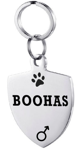 Stainless Steel Personalised Pet ID Tag
