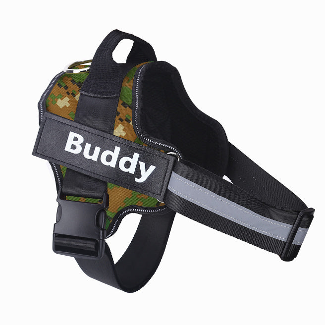 Reflective Personalised Dog Harness