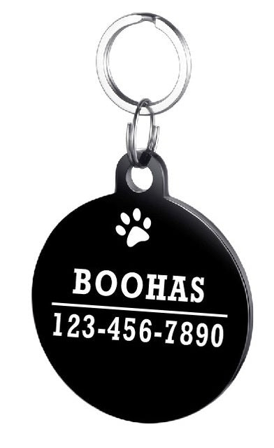 Stainless Steel Personalised Pet ID Tag