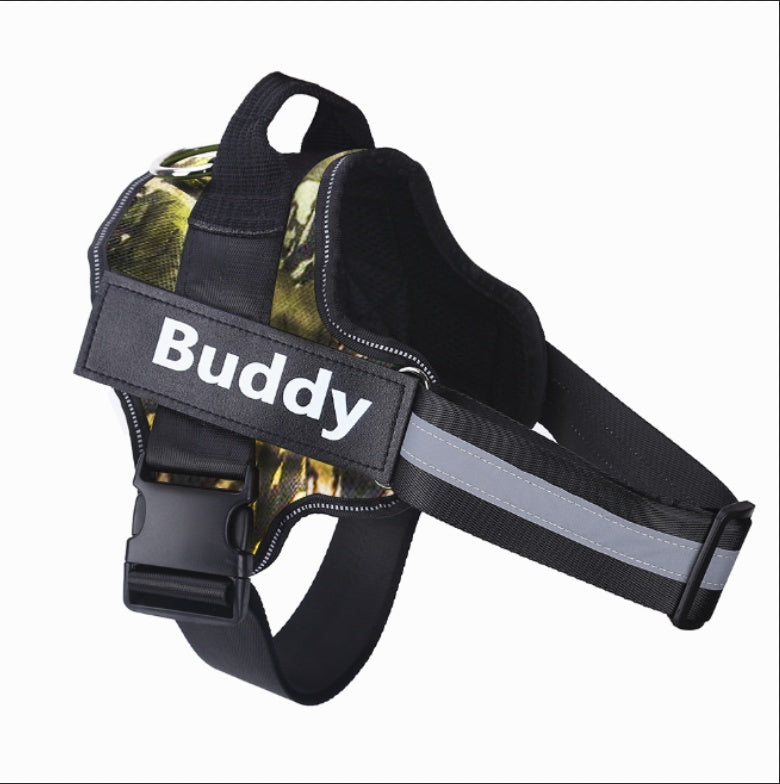 Reflective Personalised Dog Harness