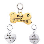 Stainless Steel Personalised Pet ID Tag