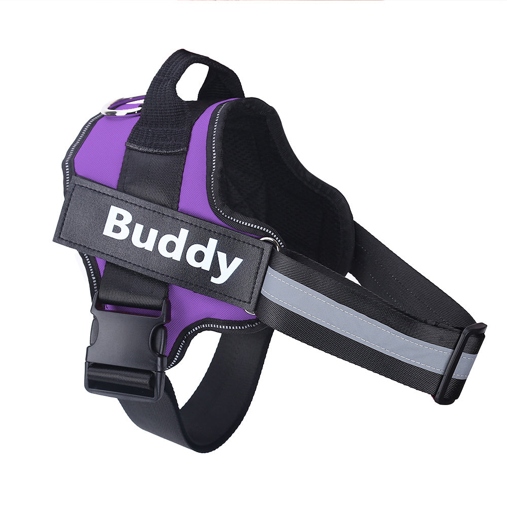 Reflective Personalised Dog Harness