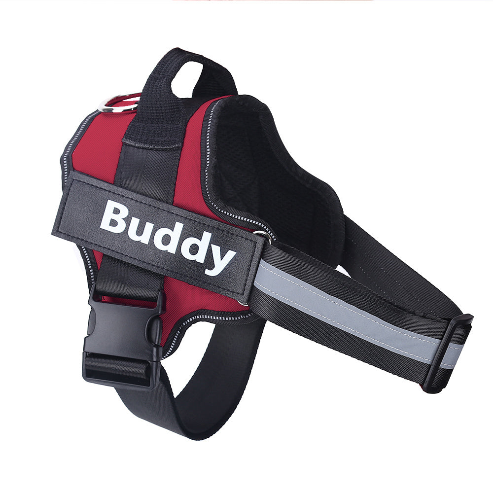 Reflective Personalised Dog Harness