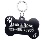 Stainless Steel Personalised Pet ID Tag