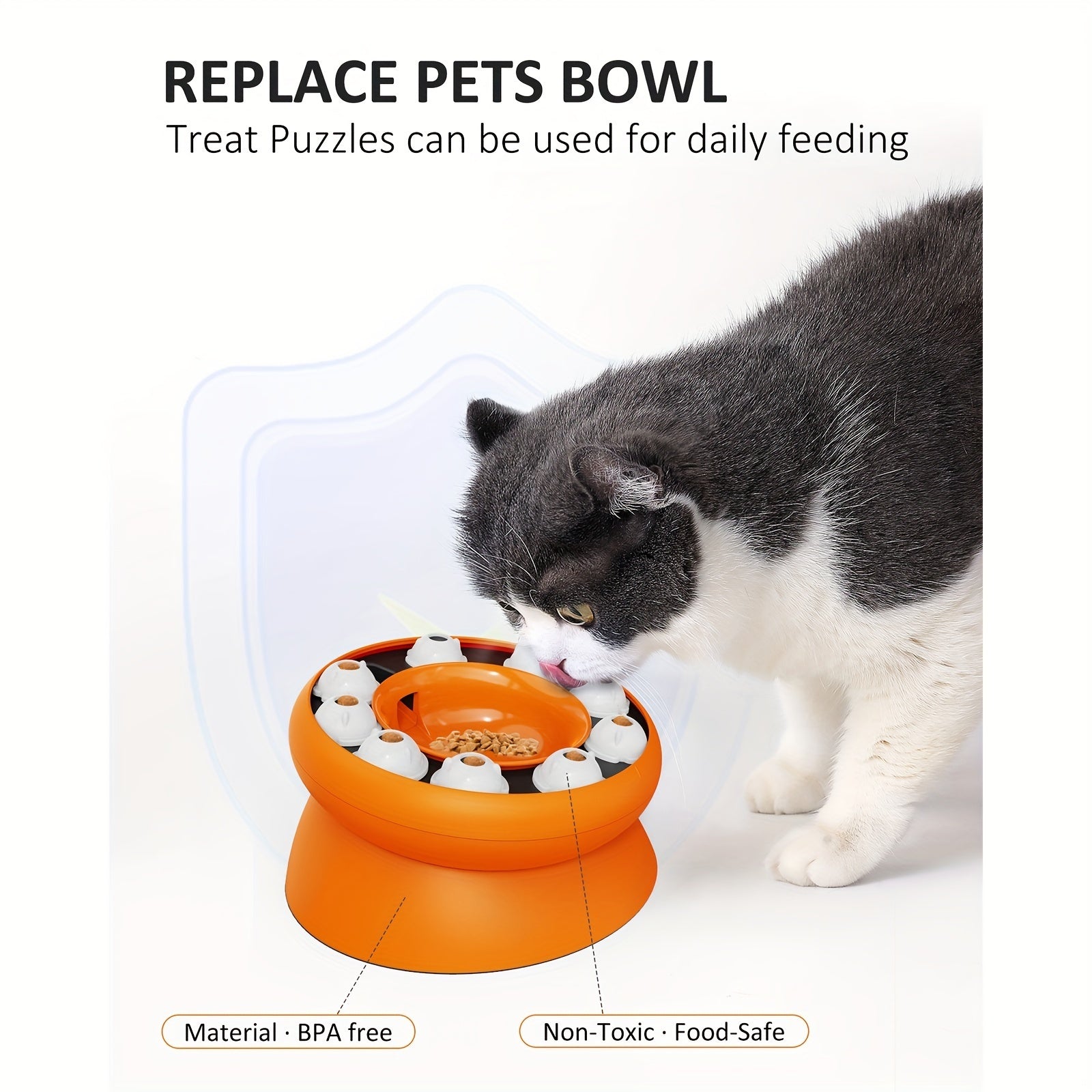 Slow Pet Feeder For Cats