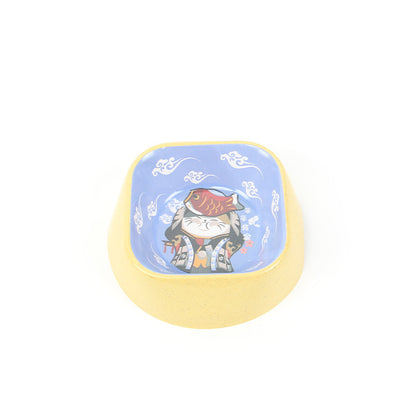 Anti Overturning Pet Bamboo Fiber Single Bowl