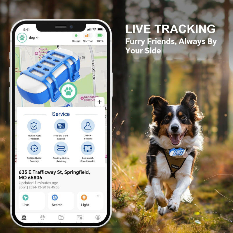 Pet Positioning Tracker