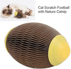 Catnip Scratch Football Toy