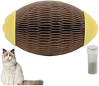Catnip Scratch Football Toy