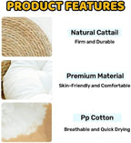 Handmade Woven Cat Bed Cushion